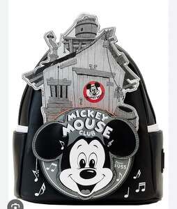 Loungefly Disney 100th Anniversary Mickey Mouse Club Mini Backpack